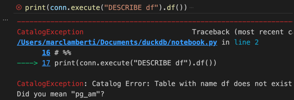duckdb dataframe error